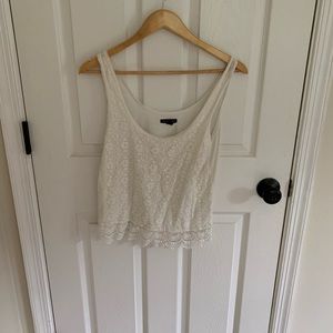 Lace crop top